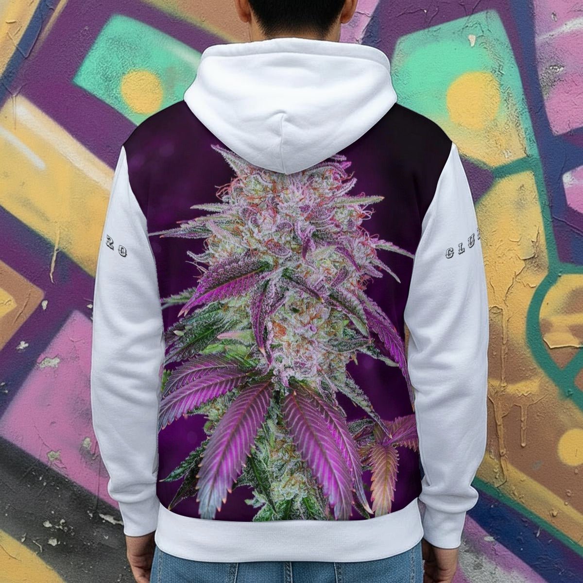 CLUB 420 Men's Heavy Fleece Zip Up Hoodie - YBBLEXCLUSIVE SHOP