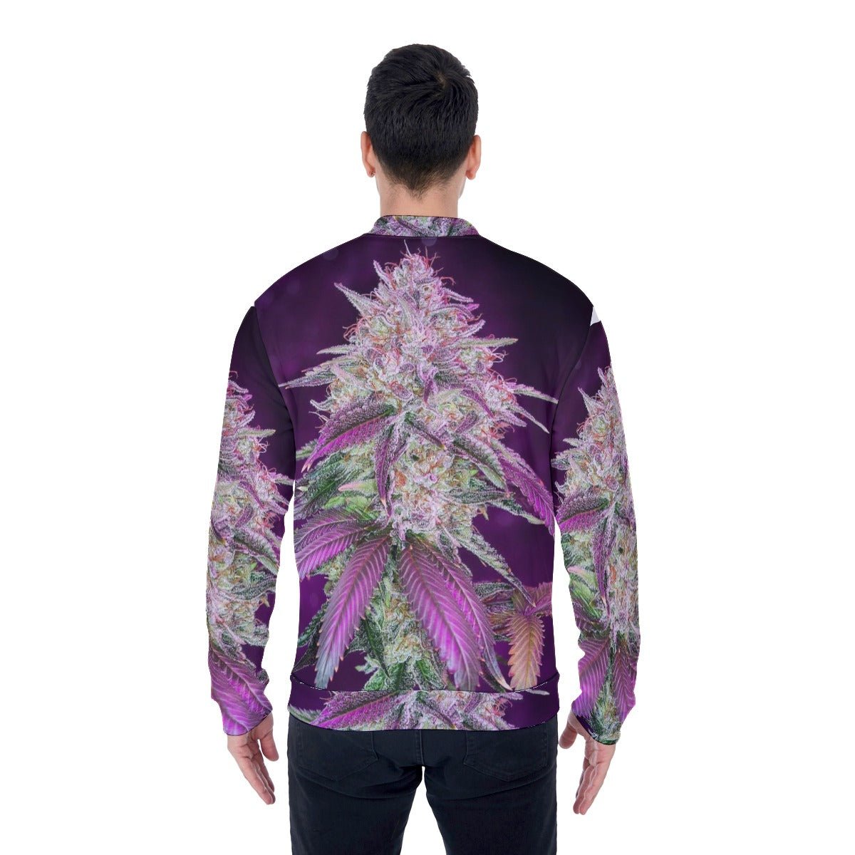 Club 420 Men's Varsity Baseball Jacket - Scuba Fabric, Regular Fit - YBBLEXCLUSIVE SHOP