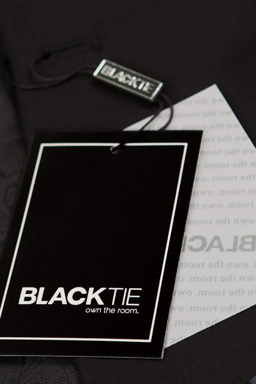 "Milan" Black Tuxedo Jacket Peak (Separates) - YBBLEXCLUSIVE SHOP